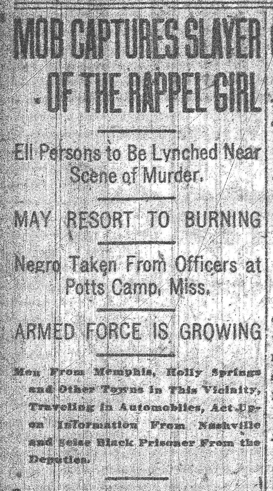 Commercial Appeal, 5/22/1917