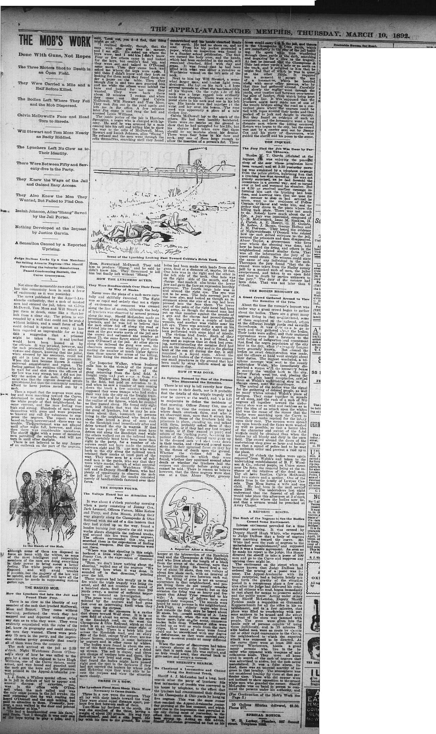 Memphis daily appeal. [volume] (Memphis, Tenn.) 1847-1886, August